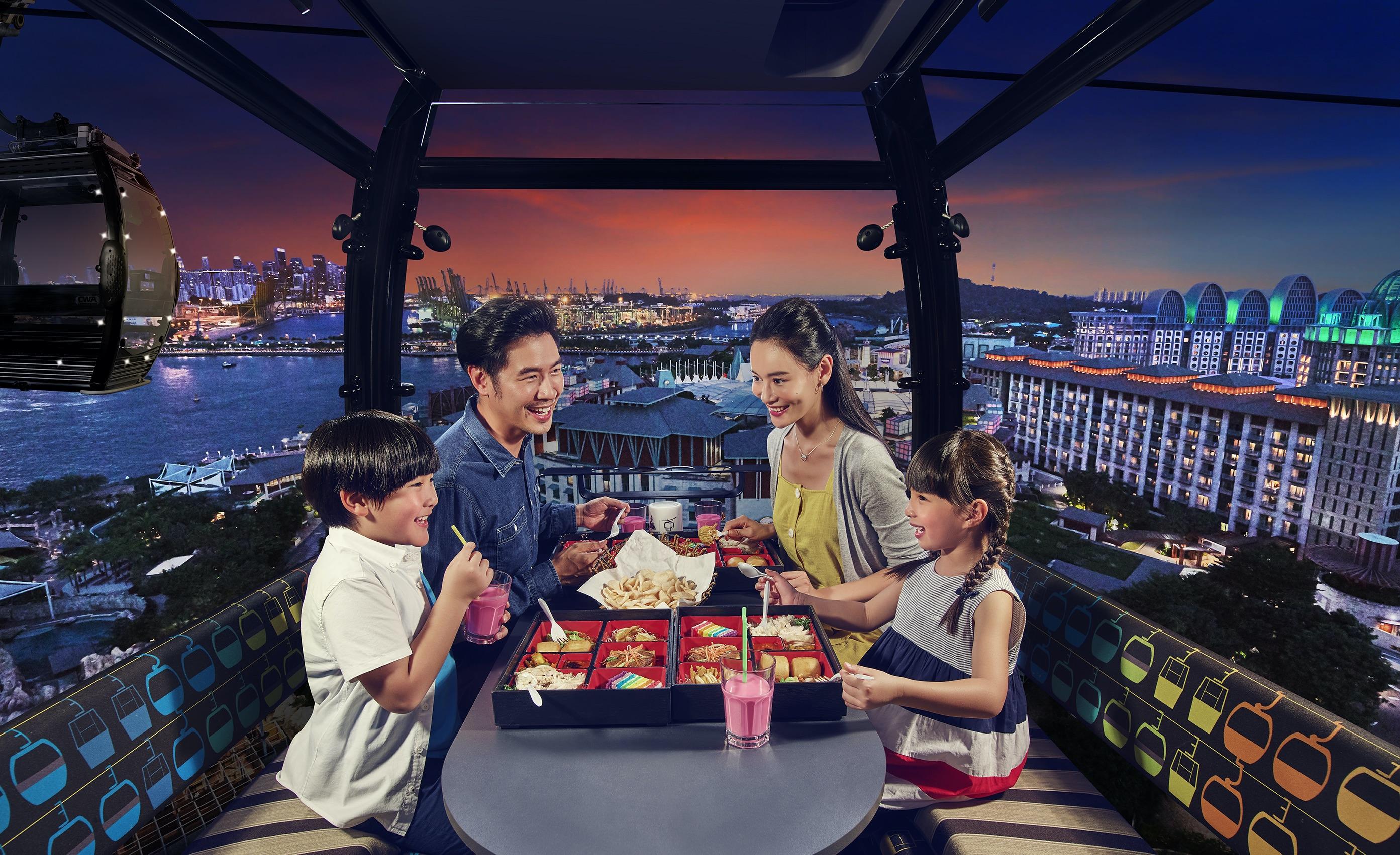 想要最正宗的新加坡纜車餐,請選擇新加坡風味!