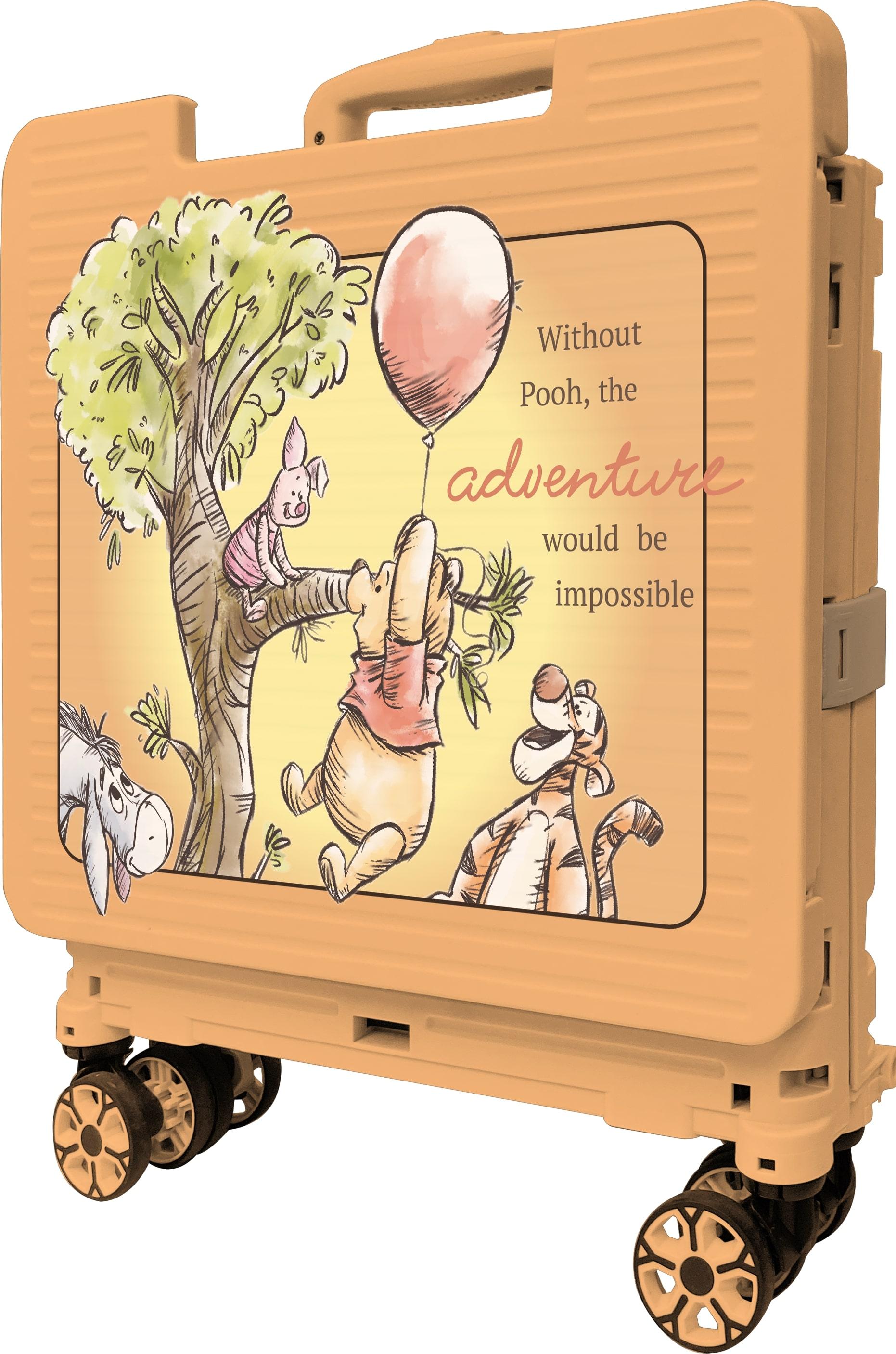 小熊維尼摺疊式購物車