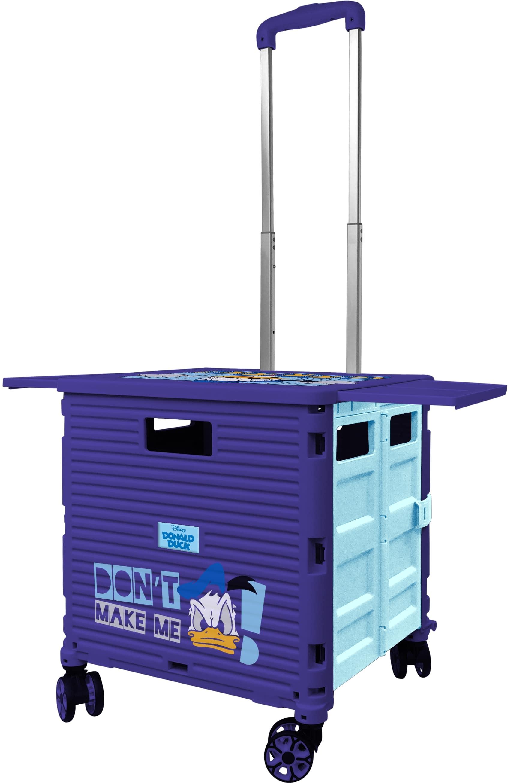 唐老鴨摺疊式購物車