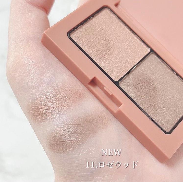 深邃雙色眼影 #11玫瑰木 $115 (10月推出)