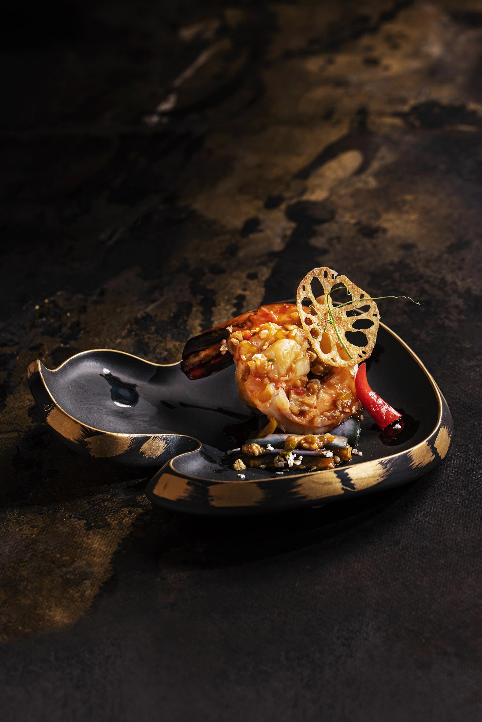 帝京「獅房發辦.細味」 腥 - 大澳漁香.野生虎蝦.茄子