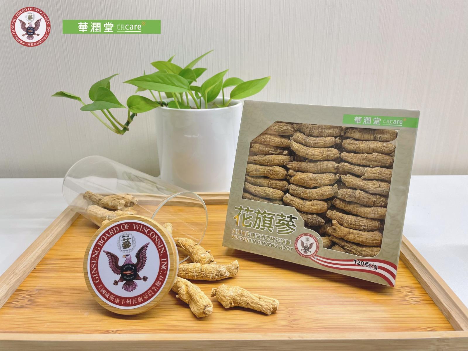 華潤堂美國原枝花旗蔘盒裝120克