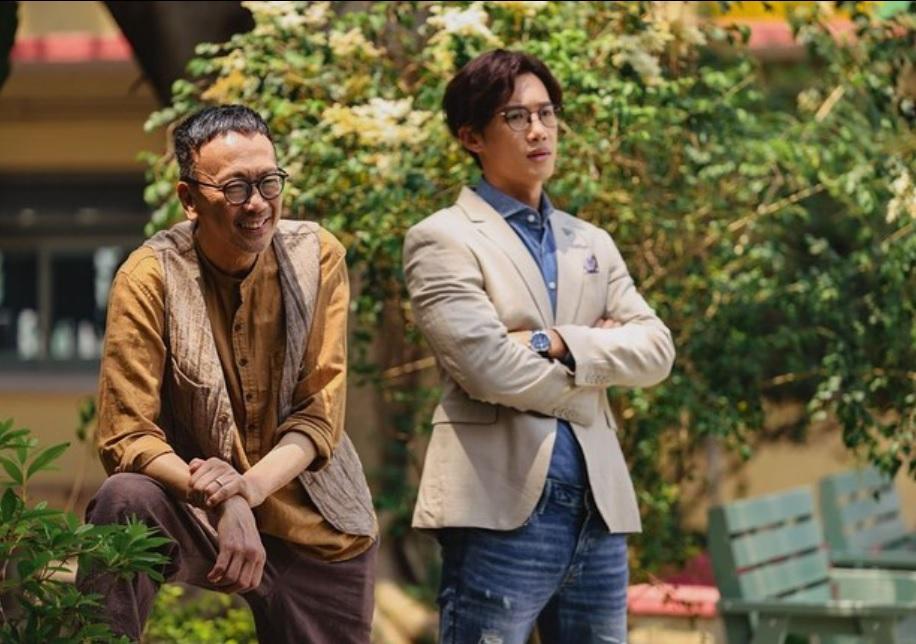 鄭丹瑞在《野人老師》與Stanley演父子,作為兩女之父的他笑言猶如多了個仔。