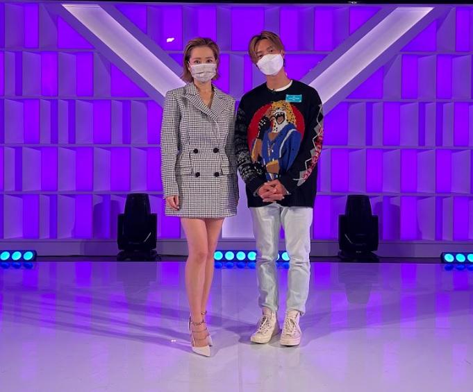 關心妍與陳栢宇以嘉賓身份向《就是青春》參賽者分享心得。