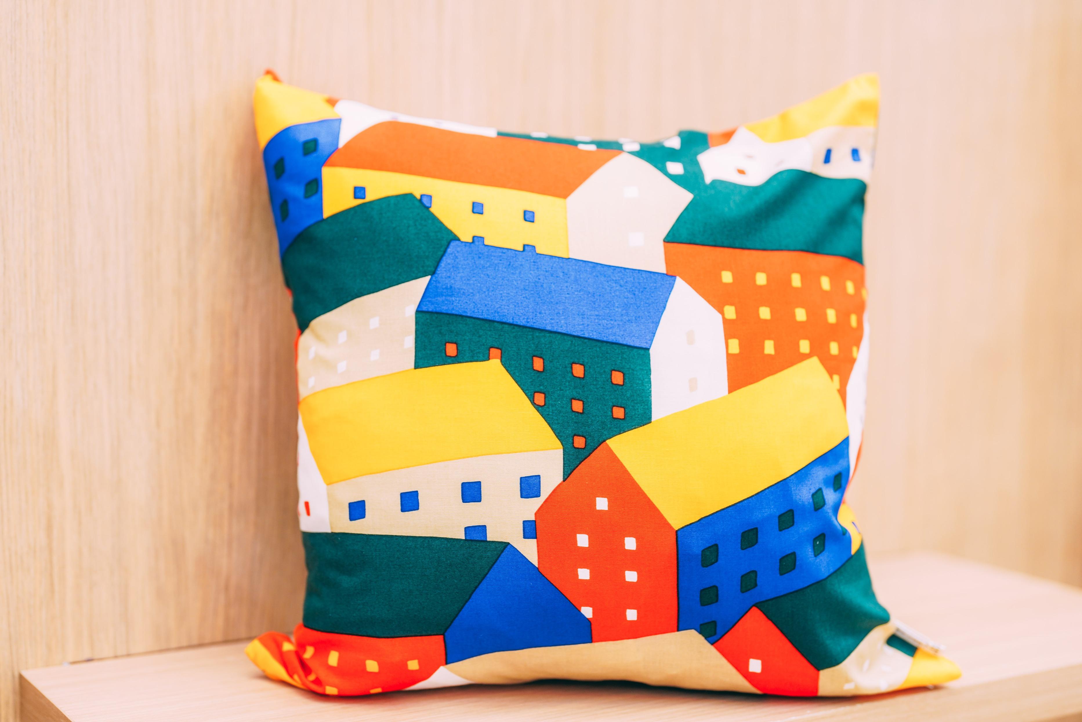 「北之國」座墊套(21番手平織) 45 × 45cm $220