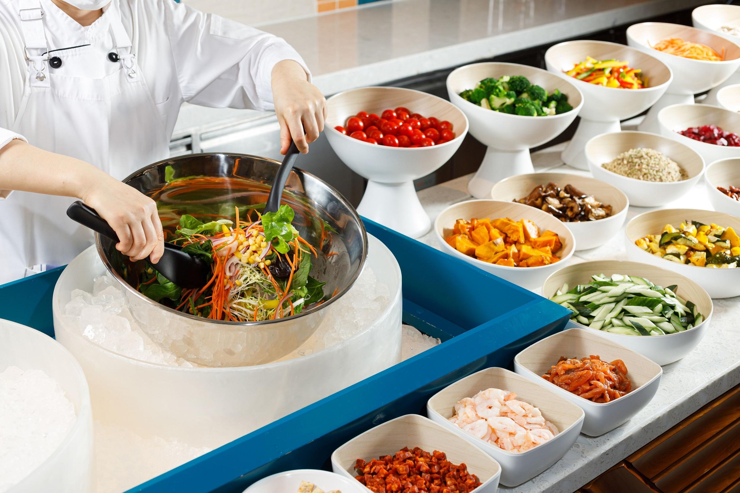 東涌福朋喜來登酒店「御廚」 $178起自選五大美食區