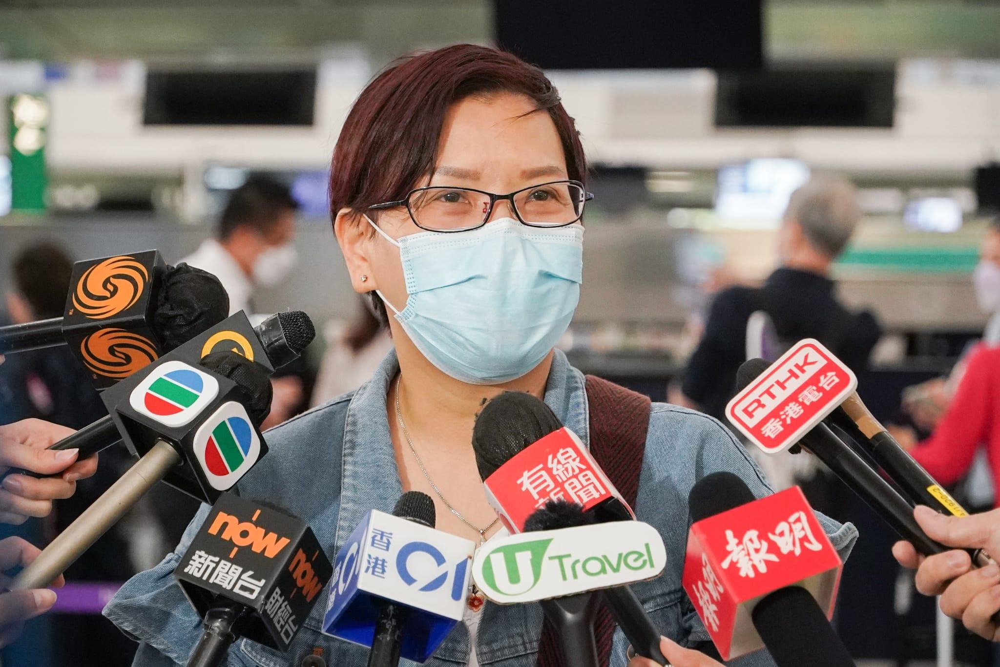 萬女士指,會去心齋橋,首先買藥和化妝品,因為太久沒有在日本。(李睿哲攝)