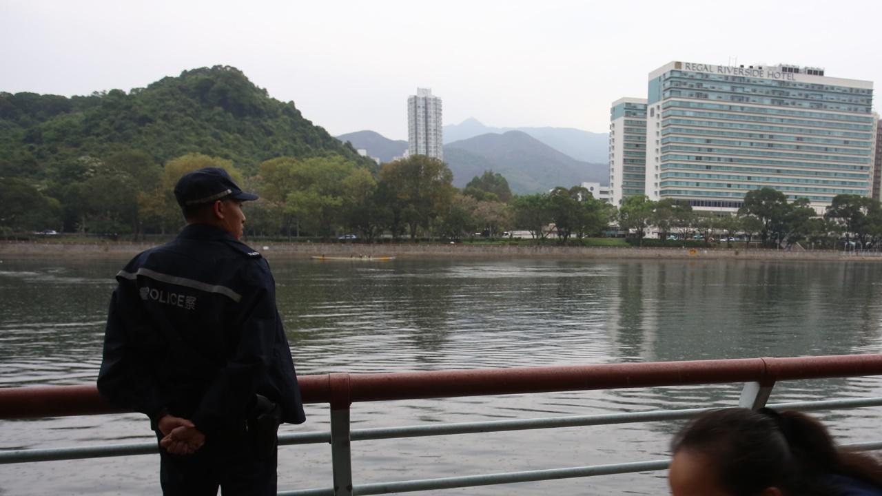 沙田城門河疑有人輕生,蛙人搜近1小時發現昏迷男子送院搶救。(資料圖片)