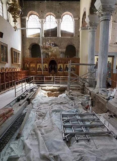 聖尼古拉教堂(St Nicholas church)底層還有一個教堂。(網上圖片)