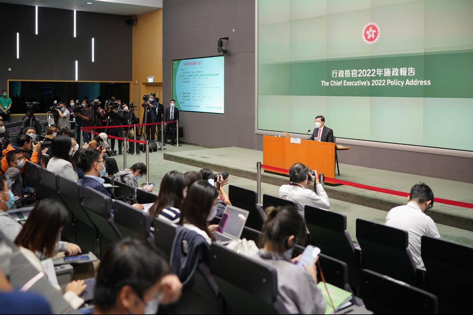 李家超指香港具自身優勢,吸引力是香港DNA。