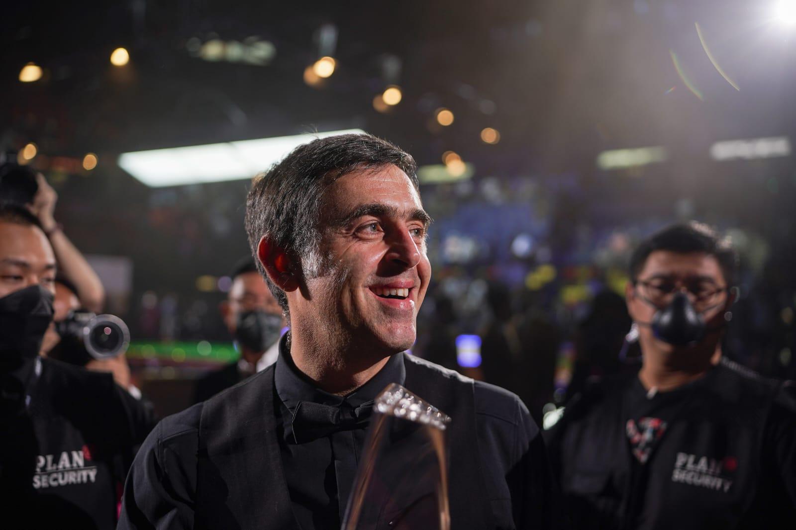 在剛結束的香港世界桌球大師賽中,「火箭」奧蘇利雲擊敗香港選手傅家俊奪冠。(資料圖片)