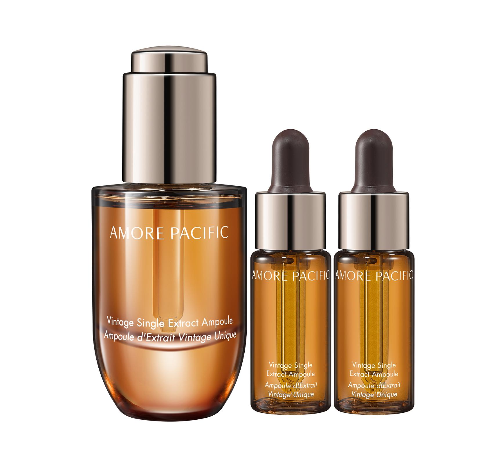 AMOREPACIFIC 100%山茶花原液安瓶套裝$1,300 (價值$2,170) •100%山茶花原液安瓶30ml  •100%山茶花原液安瓶10ml •100%綠茶精華原液15ml •亮肌潔顏霜31g (10月26日限定)