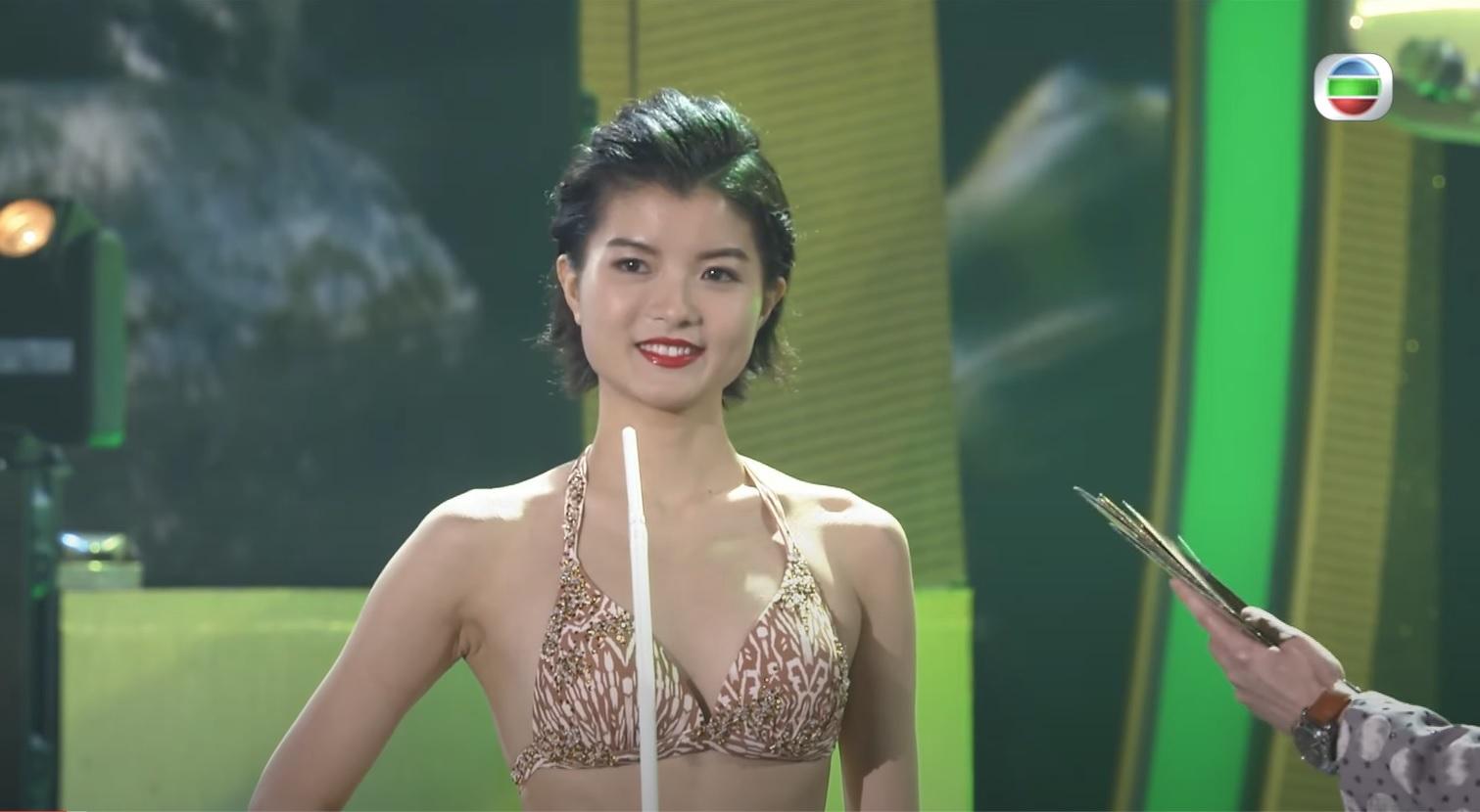 《2022香港小姐競選》當晚,徐麟用「譚仔腔」自信滿滿地話要「炸爆全場」。