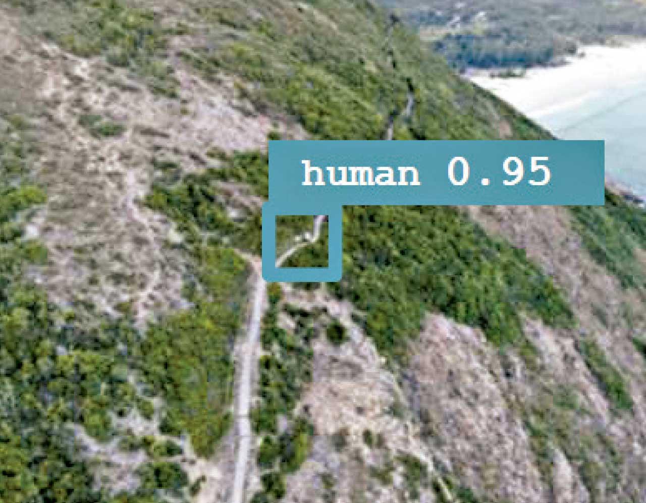 行山墮叢林難發現 消防無人機AI軟件加速尋人