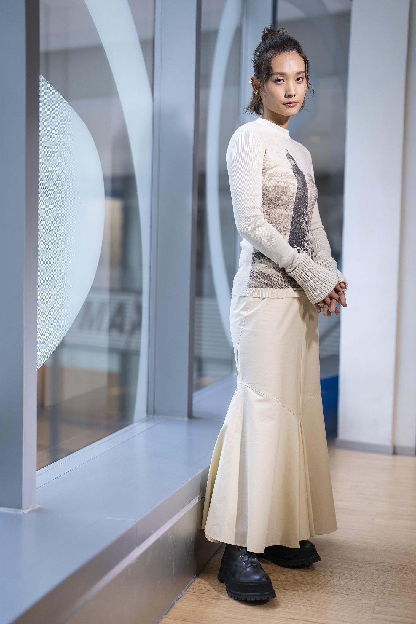 談善言因拍《野人老師》對為人師表產生興產。(劇照)