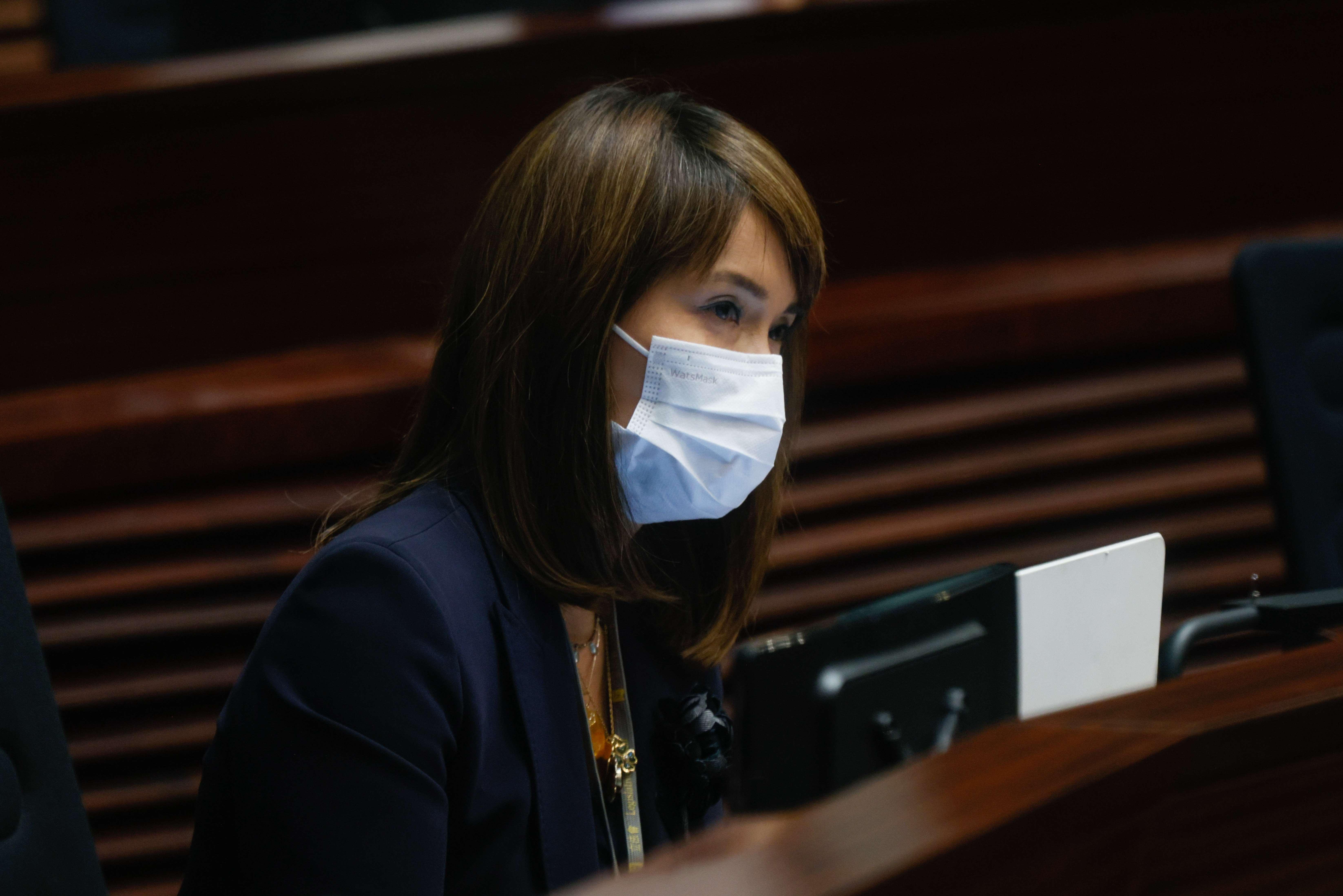 立會 議員出席施政報告大會 江玉歡