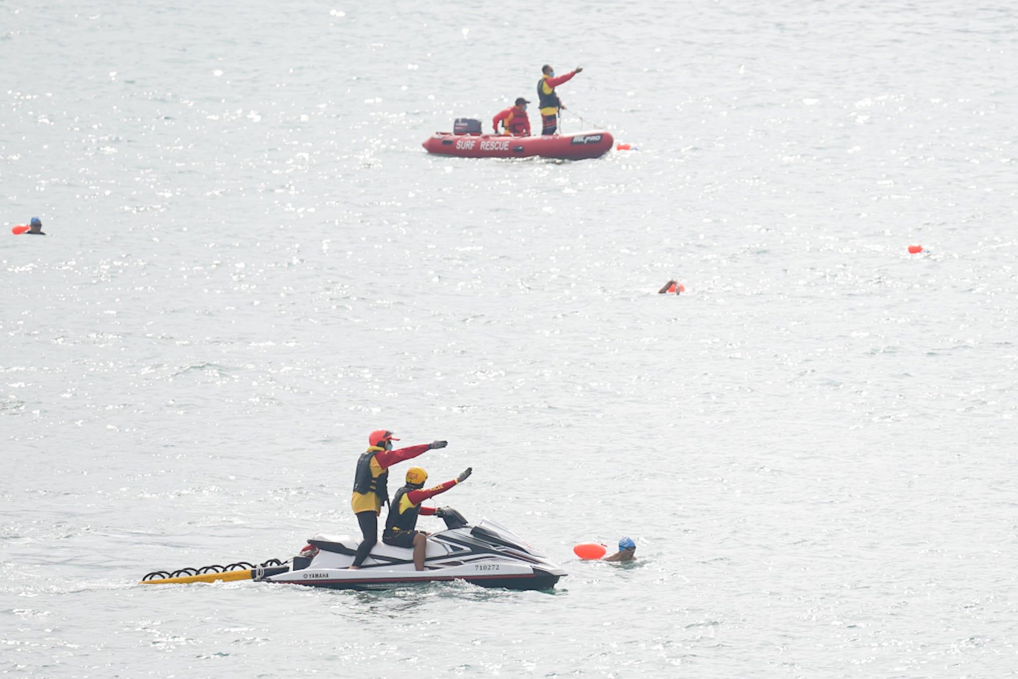 維港泳2022|如期舉行泳手感天氣合適 臨時交通安排料維持至下午約1時