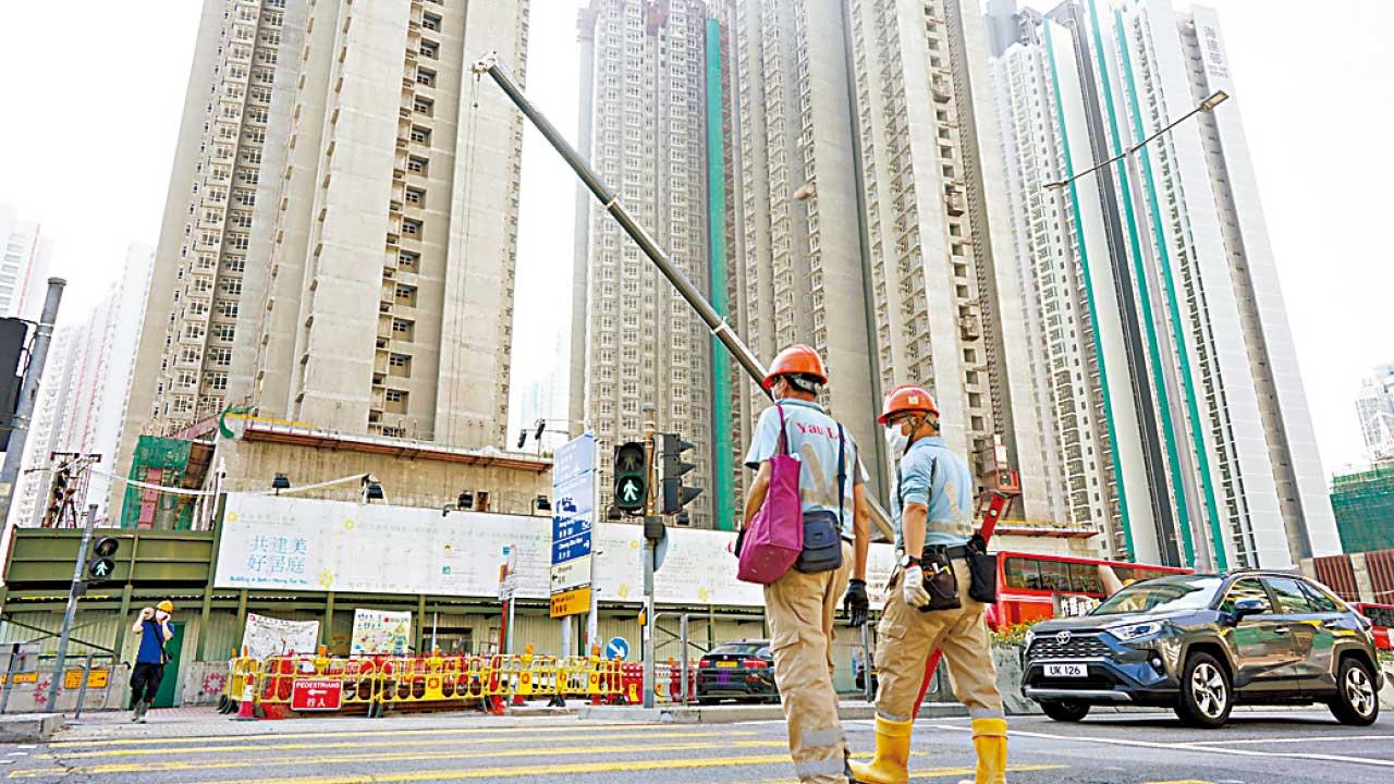 減辣落空 地產股跌