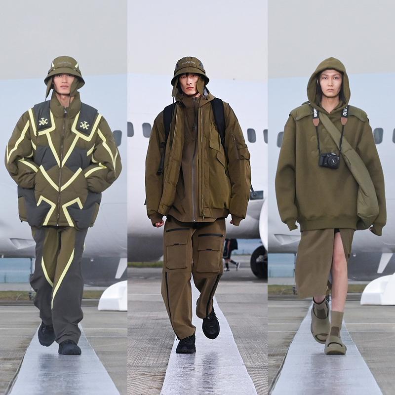 李寧冬季新品被指似日軍軍服。(互聯網)