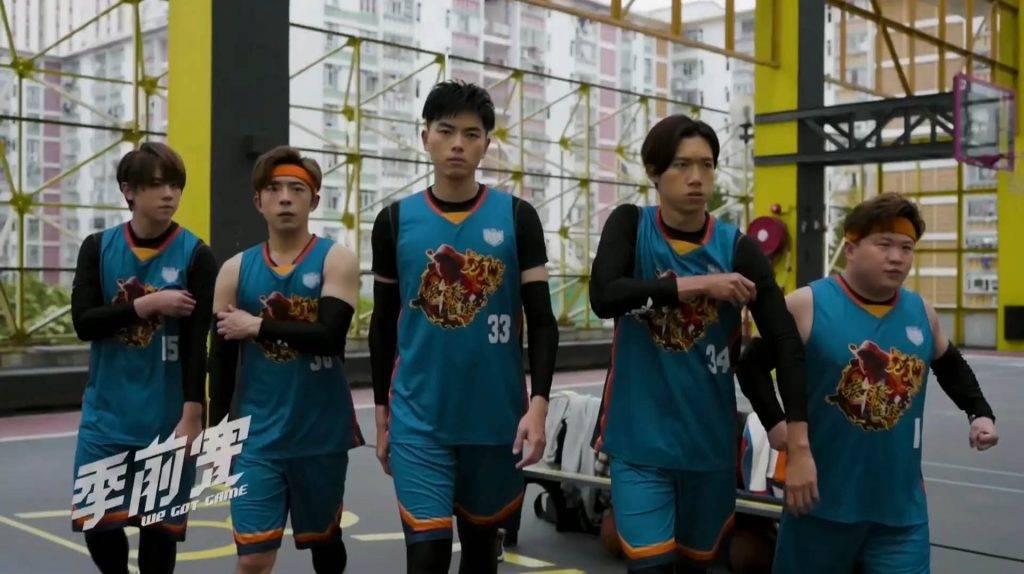 葛綽瑤在《季前賽》與姜濤、Edan、Stanley、肥仔和193均有對手戲。(截圖)