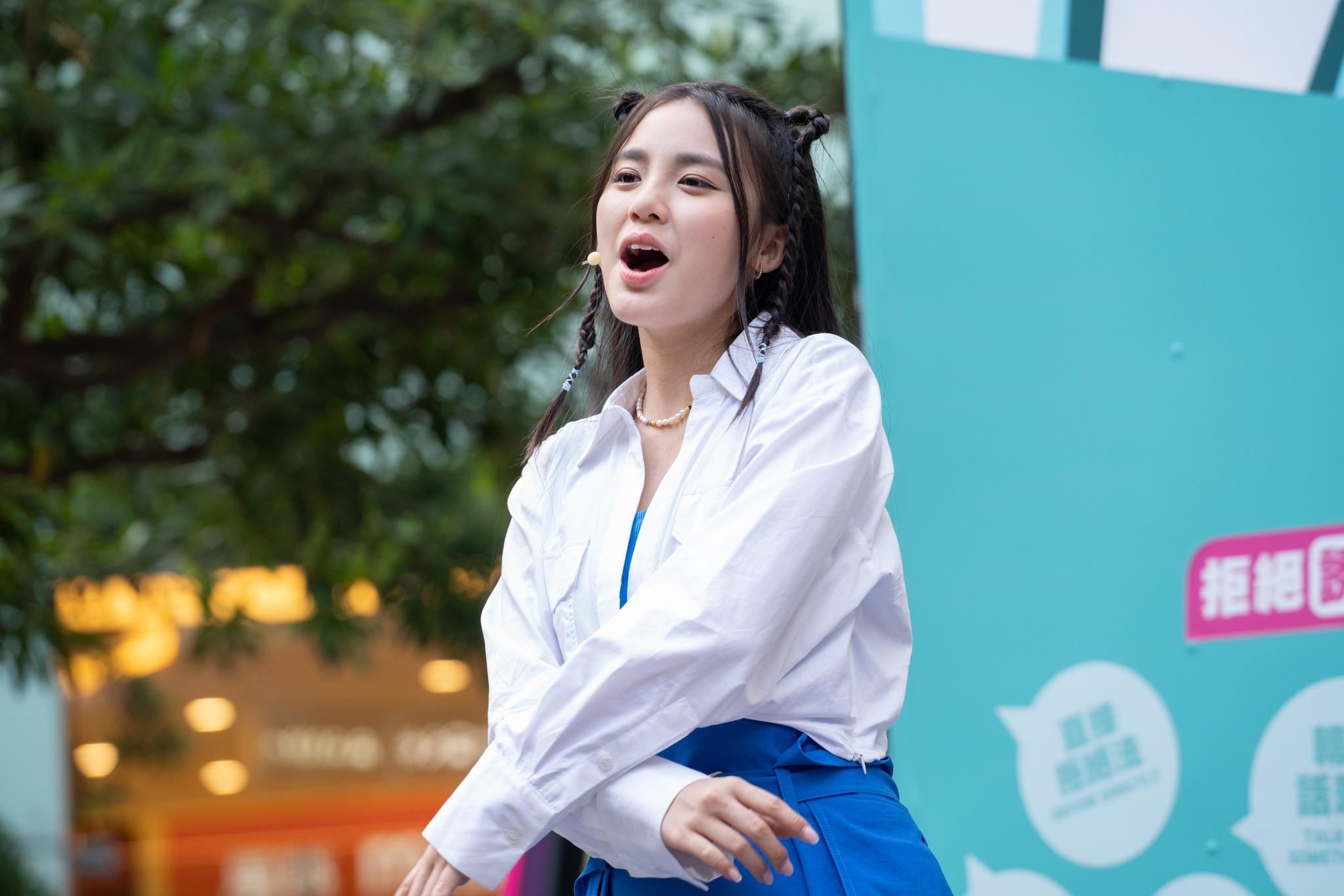 Chantel表示身邊沒有不良嗜好的朋友。