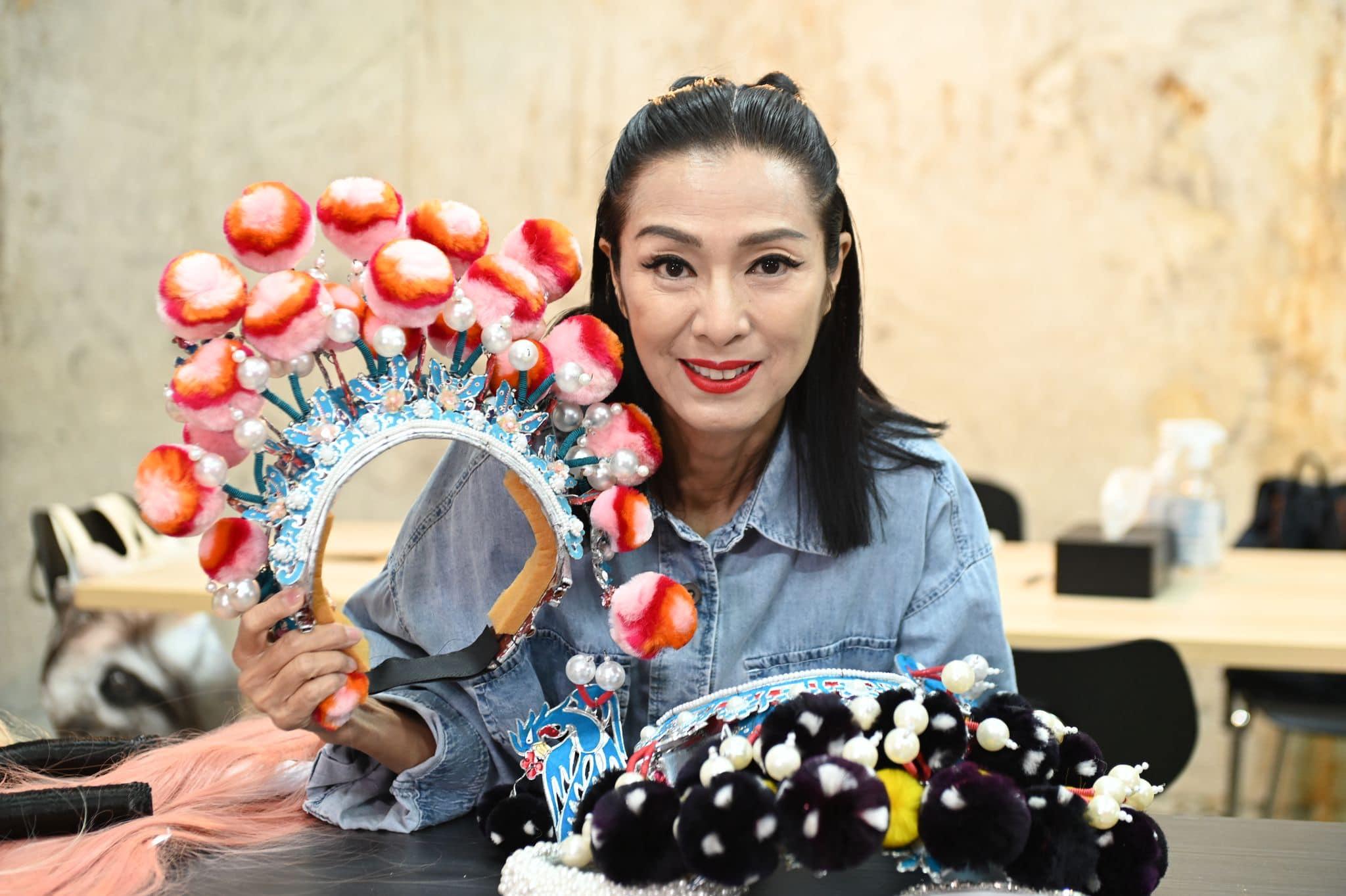 米雪早前參與長平公主拍攝。