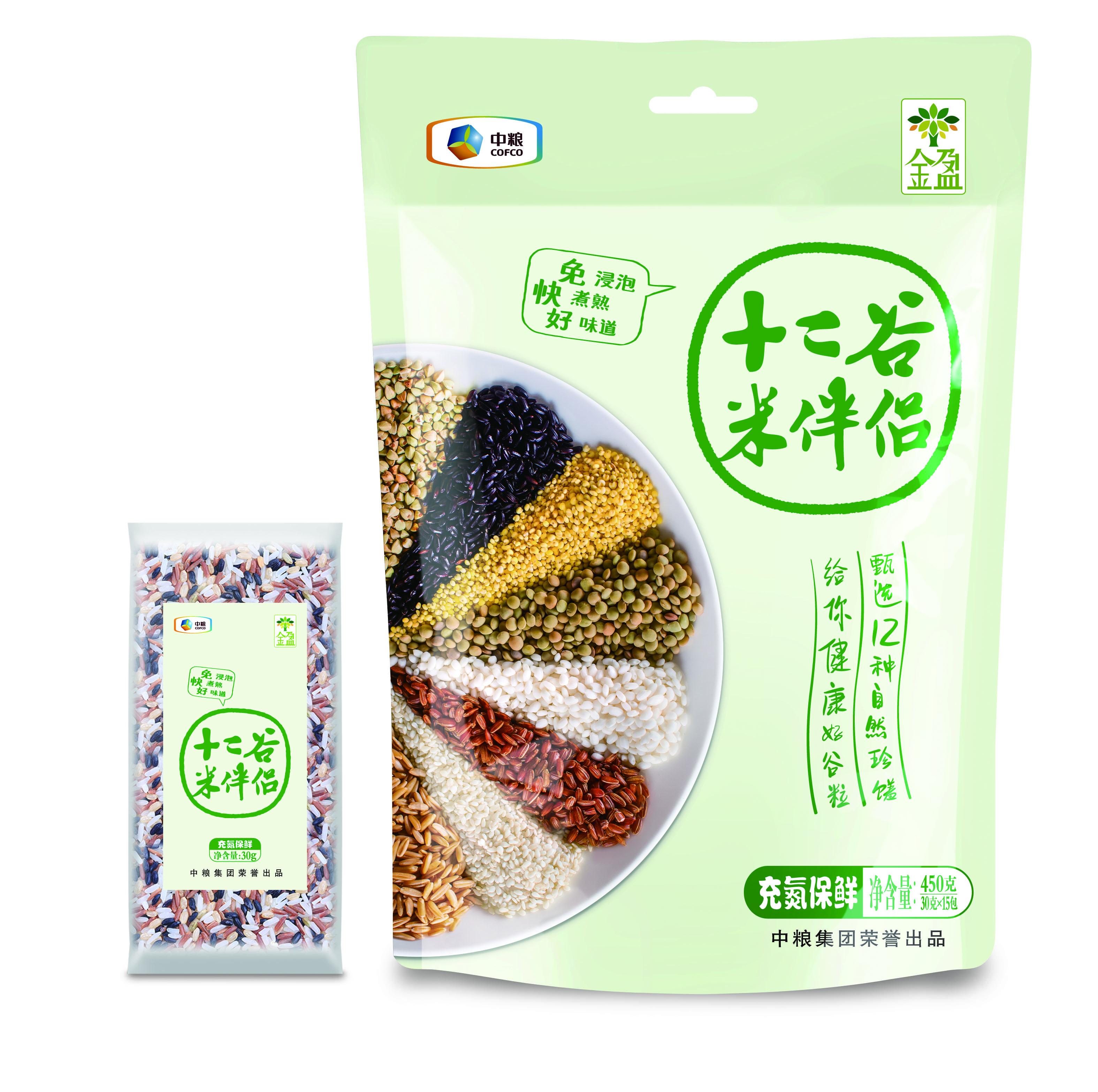 金盈十二谷米伴侶