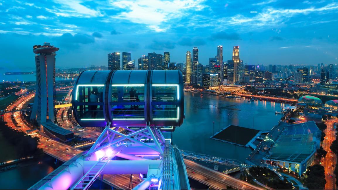 新加坡景觀摩天輪:空中餐飲體驗
