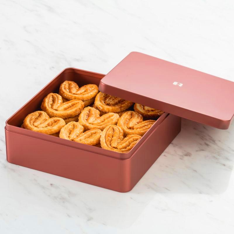 帝都酒店 蝴蝶酥(27片/罐) 兌換價:1,000積分 + $130 (77折兌換,原價$168)