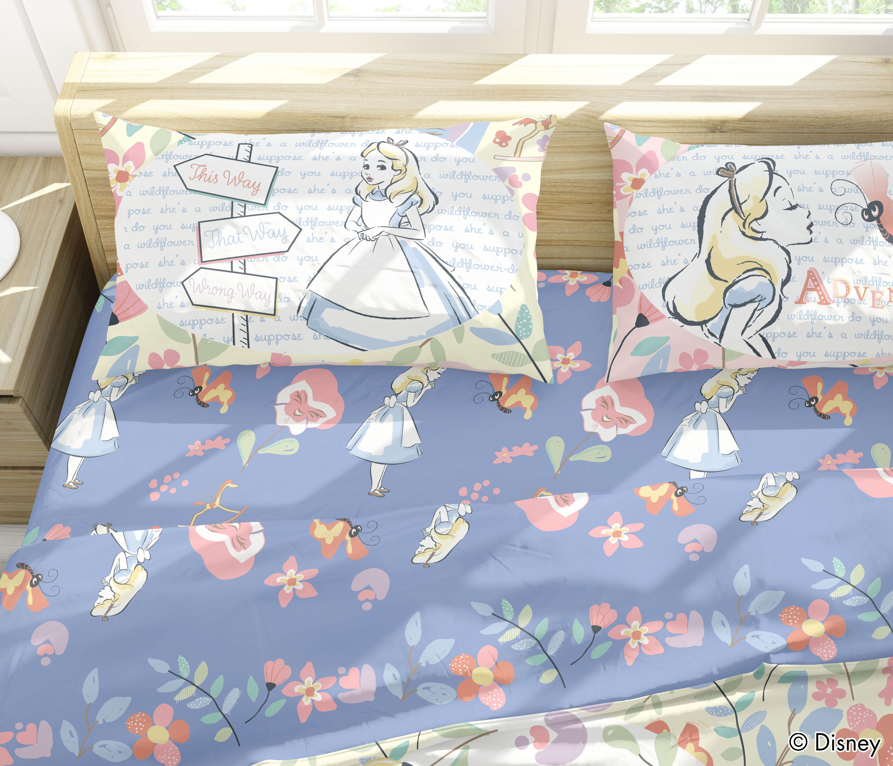 愛麗絲夢遊仙境絲般綿 1000 針床品套裝