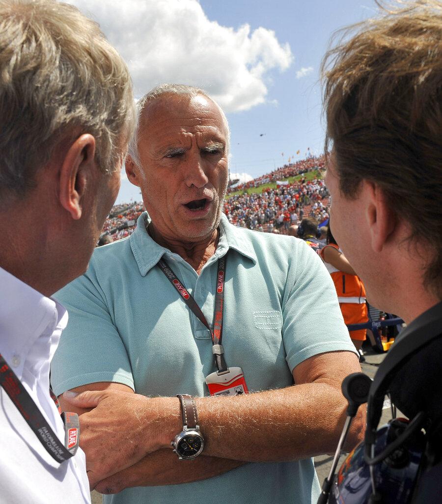 馬特希茨重金投資F1車隊。(美聯社)