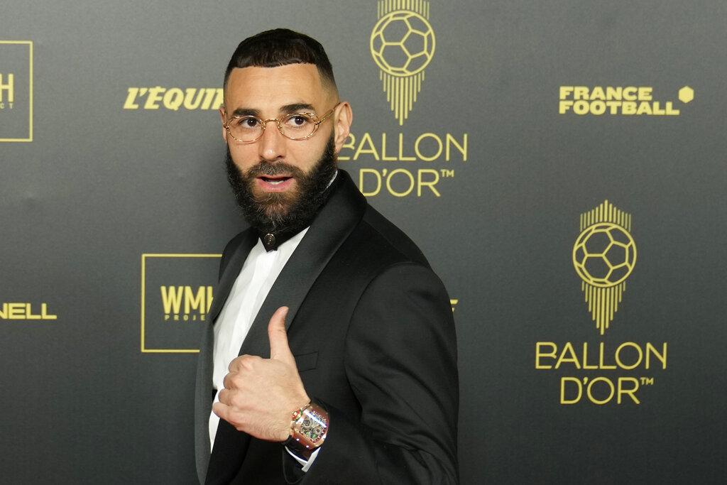 賓斯馬大熱首奪金球獎 34歲之齡圓夢 (美聯社)