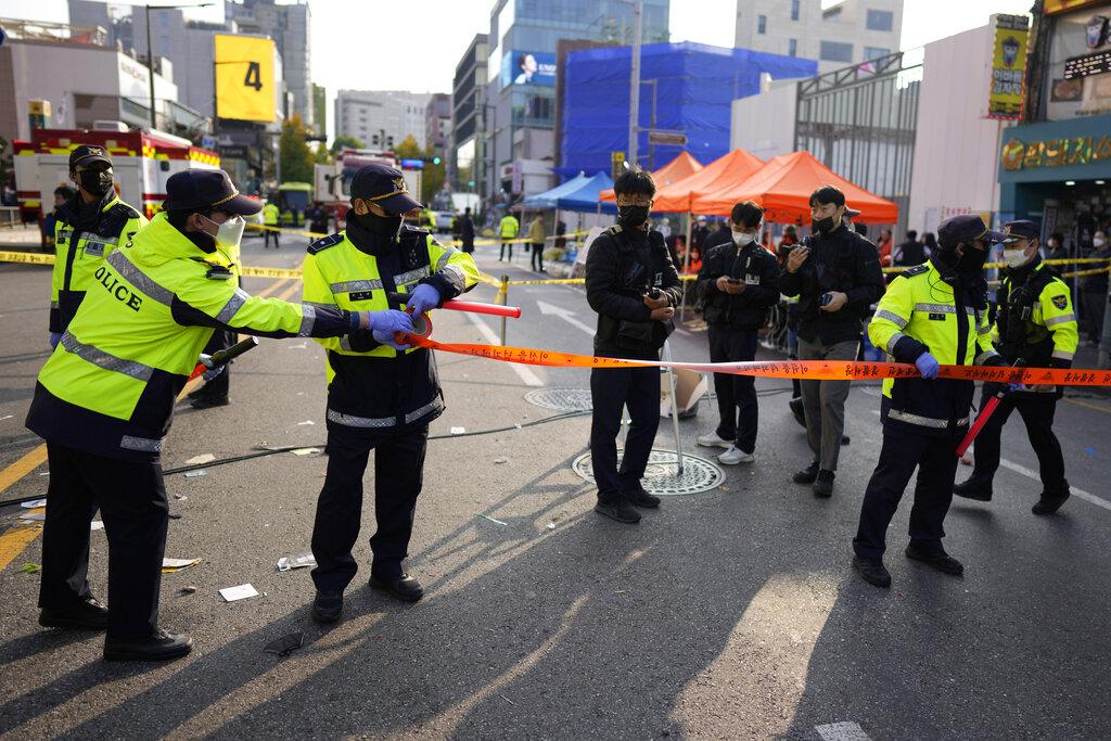 警方封銷現場。(美聯社)