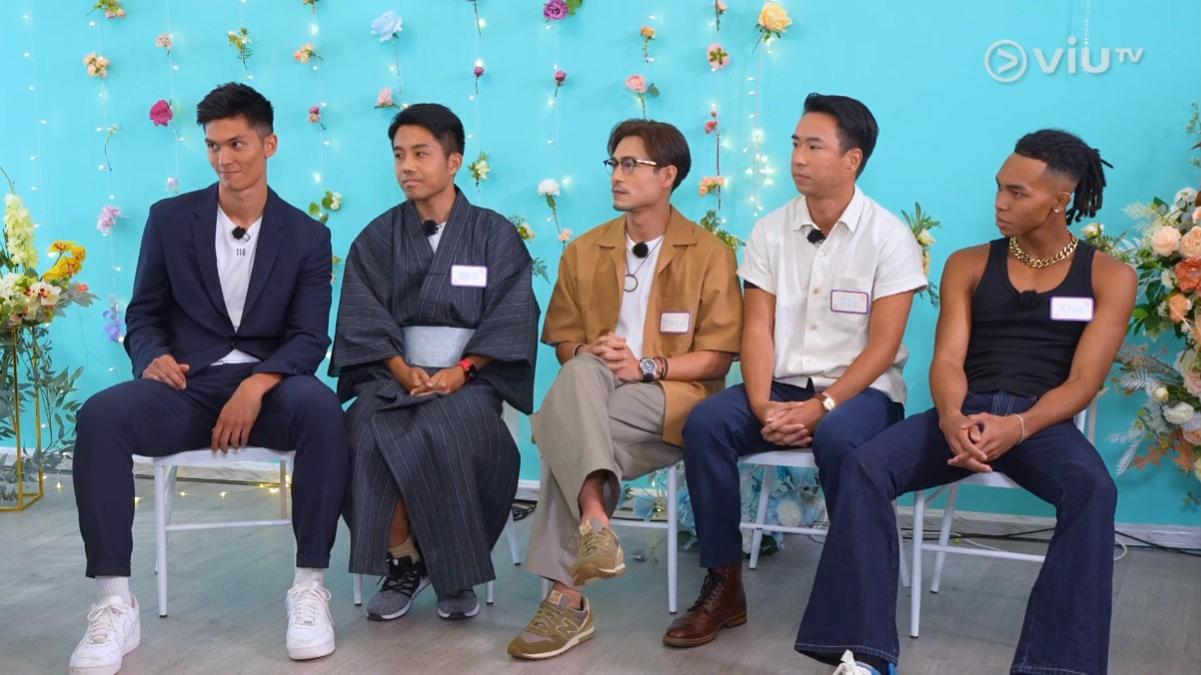 五位參加《姊妹們的國際市場》戀愛配對的外國男生:Alex(中法) 、鈴木(日本)、 Mixson(法籍混血)、 Kit (泰國)、 Kiva(中牙)。