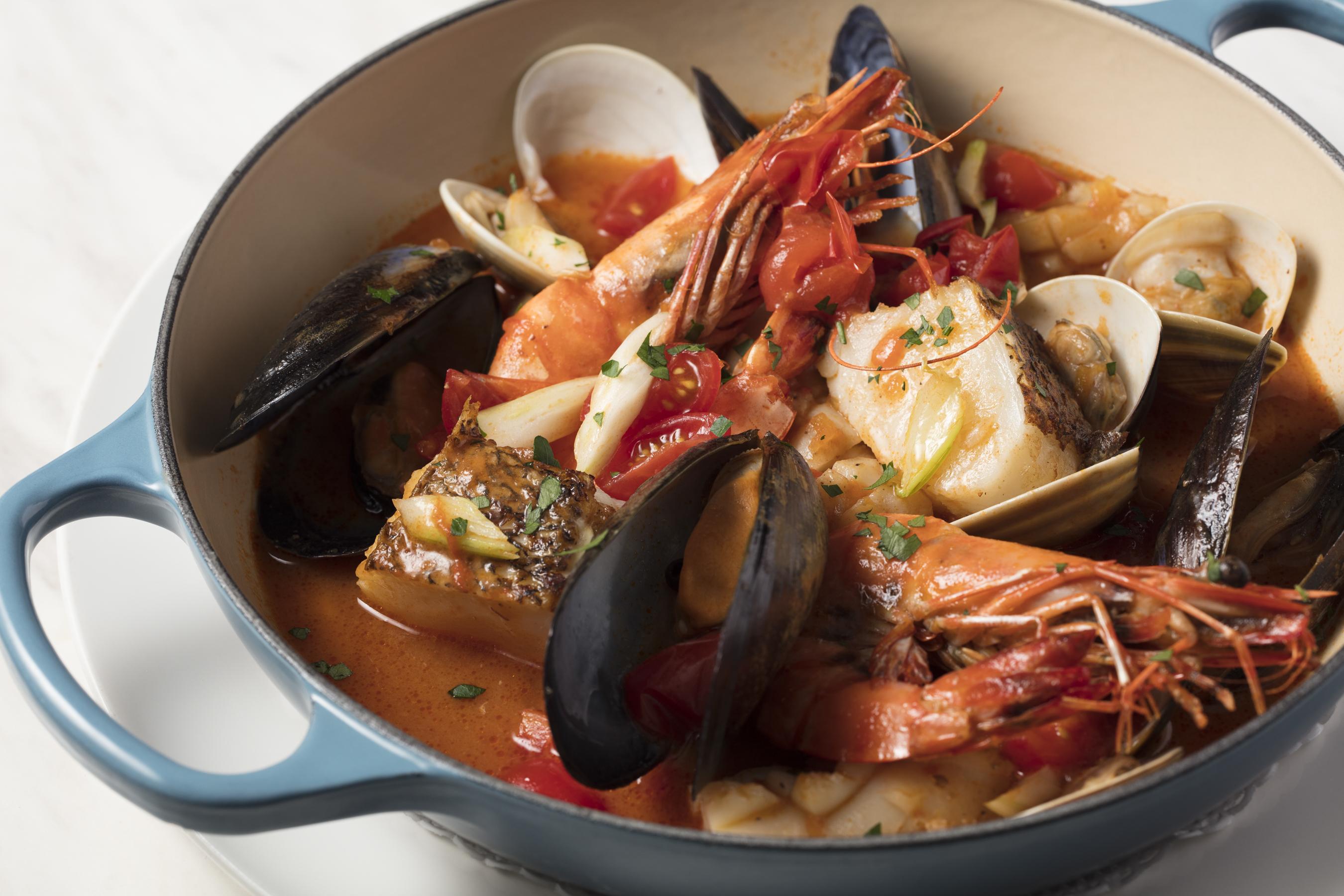 意式番茄燴海鮮湯