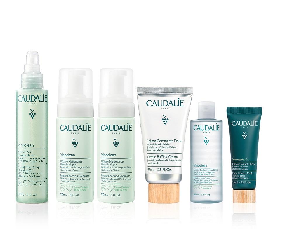 Caudalie 節日派對卸妝潔淨套裝 $550 (價值$936)