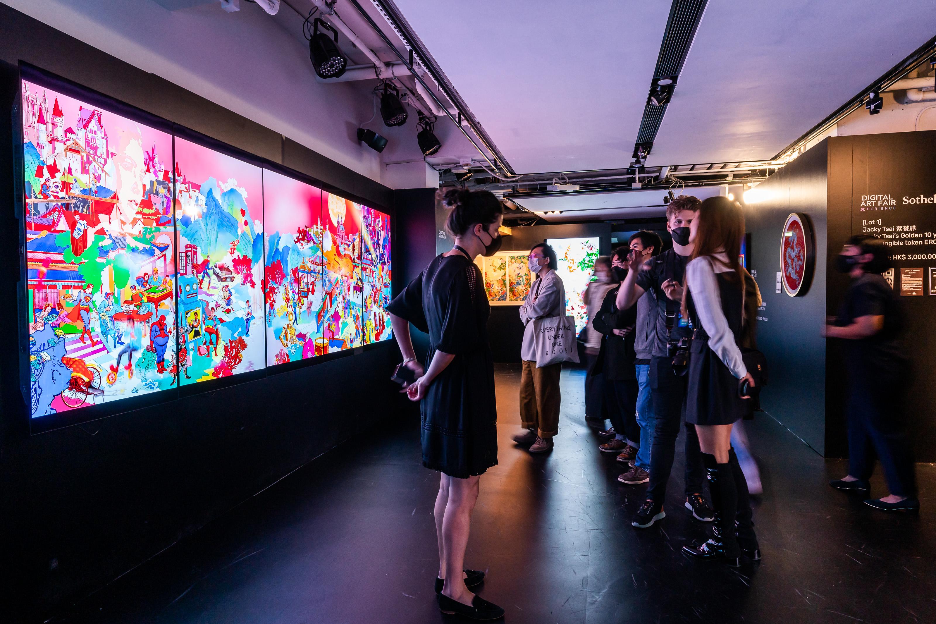 Digital Art Fair Xperience丨展期至11月6日 LG OLED ART撐場 宣布LG Posé及LG OLED Flex上市