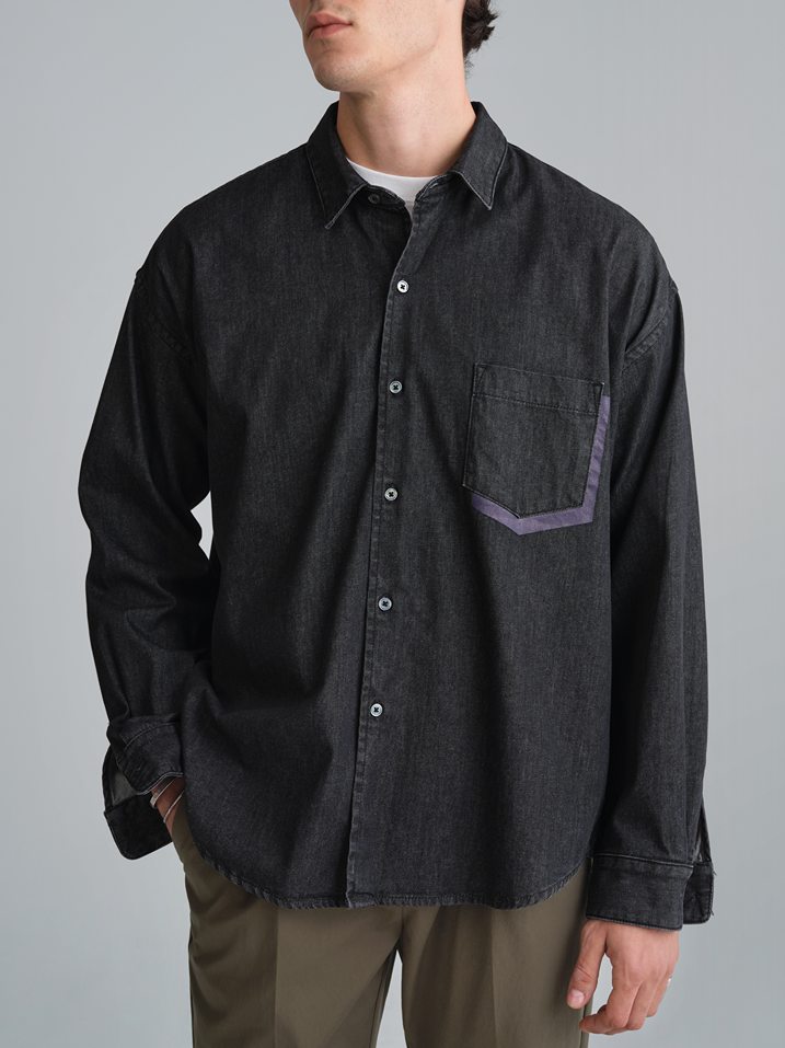 Denim Shirt $384 原價$1,280