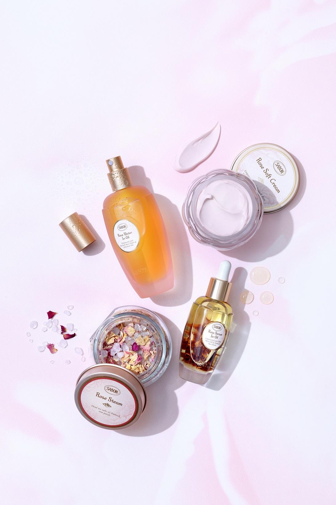 SABON大馬士革玫瑰亮顏修護系列