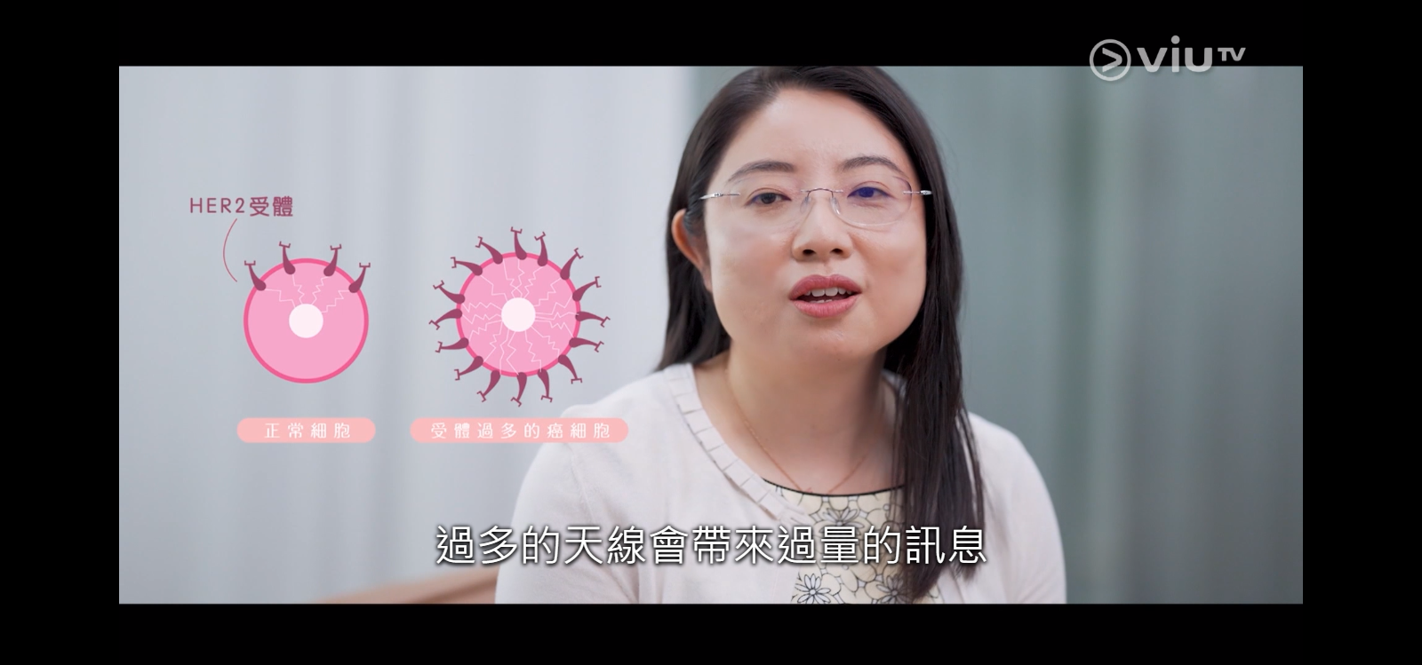 臨床腫瘤科專科王韶如醫生 (ViuTV《醫言乳理》截圖)