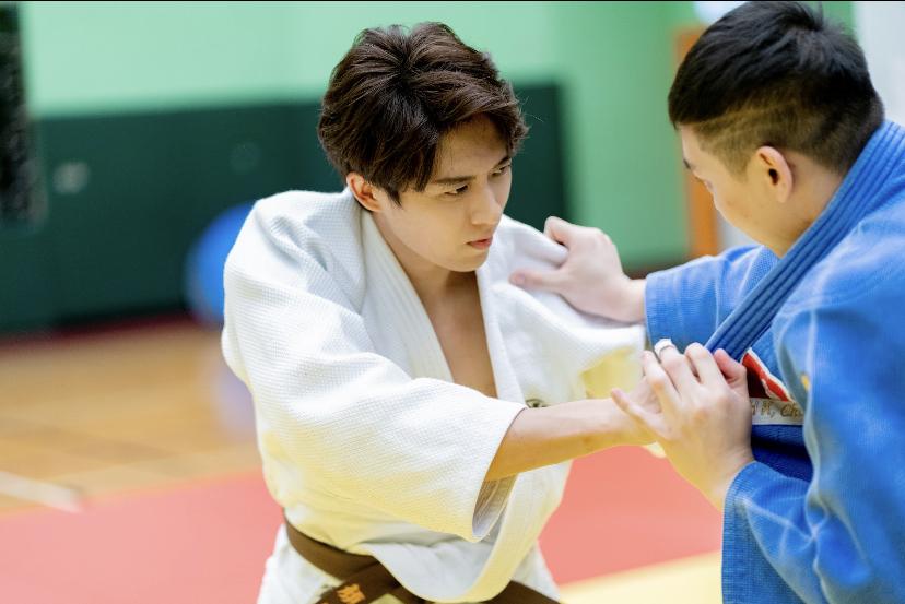 今集《野人老師》講到Frankie參加柔道比賽。(劇照)