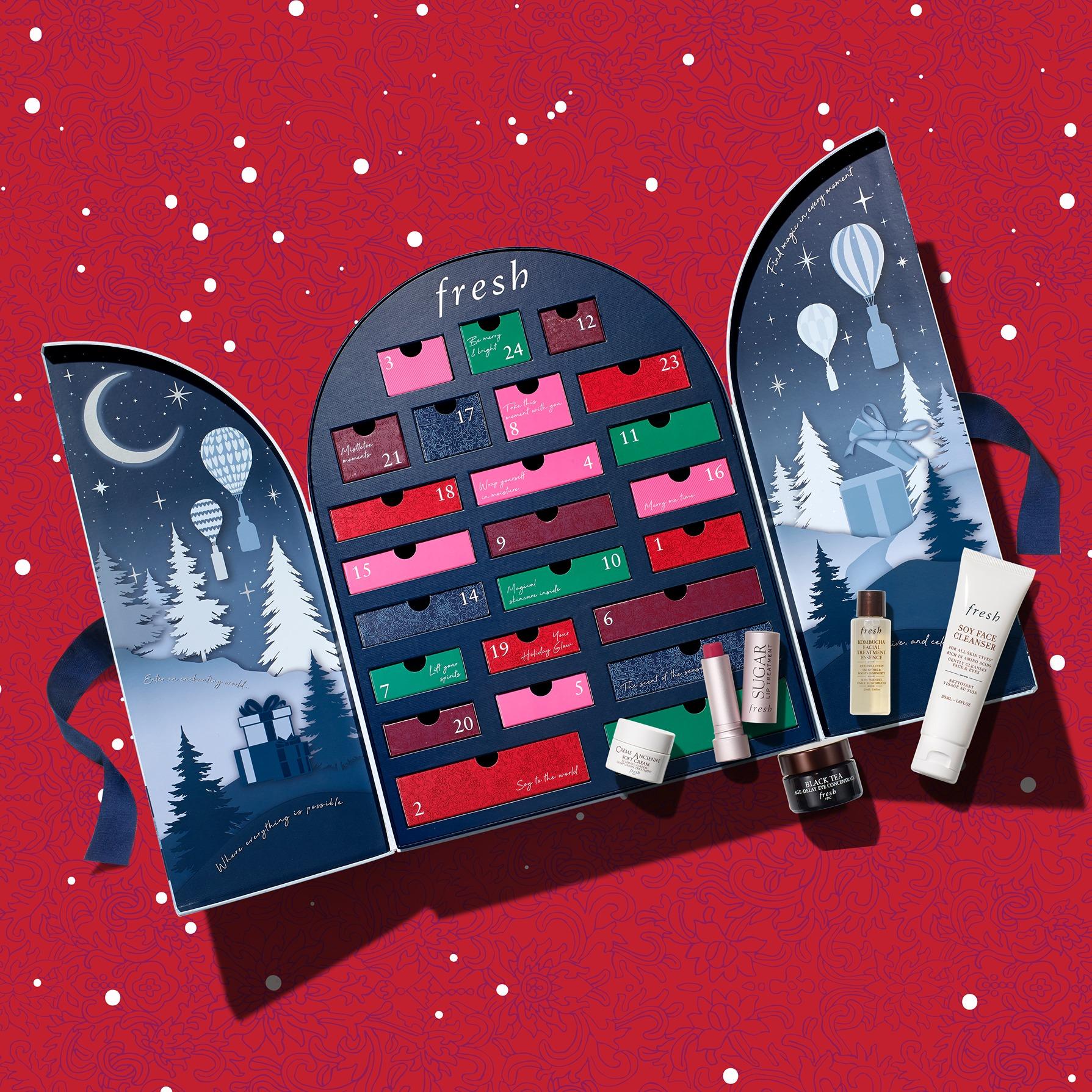 fresh 限量24天聖誕倒數月曆 $3,060(價值$4,237)