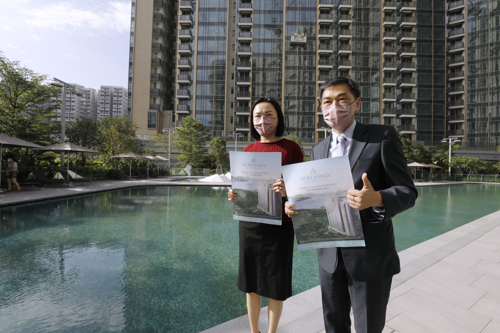 藍田新盤|多圖!KOKO HILLS開放現樓會所 第3期部署季內推售