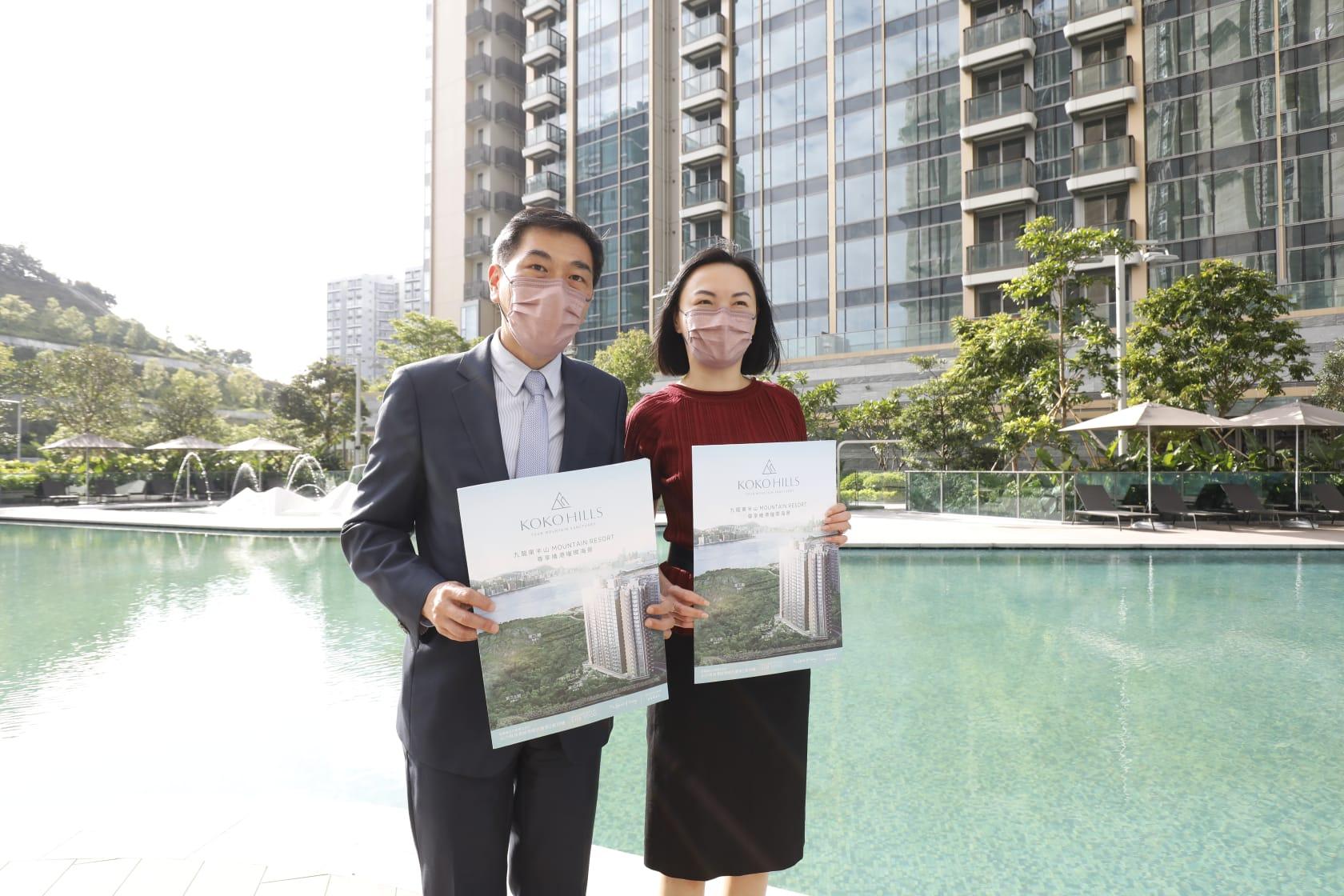 藍田新盤|多圖!KOKO HILLS開放現樓會所 第3期部署季內推售