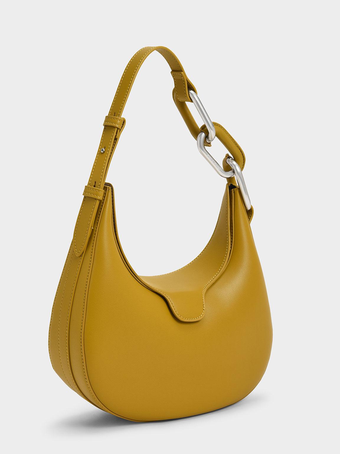 Kora Metallic-Accent Handle Moon Bag $350 原價$739