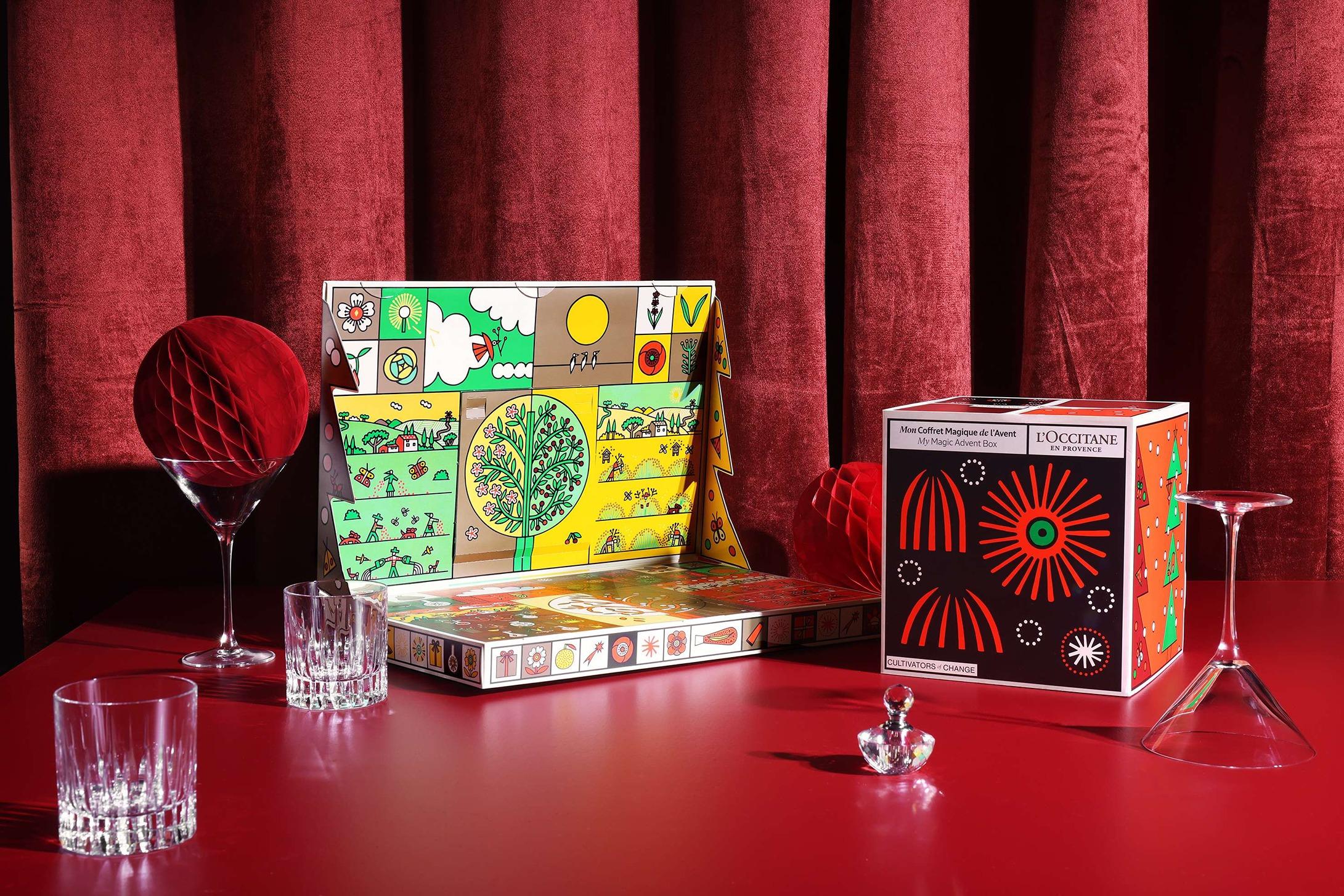 聖誕倒數月曆2022|L'OCCITANE 經典聖誕倒數驚喜日曆 $590 (價值$1,064)