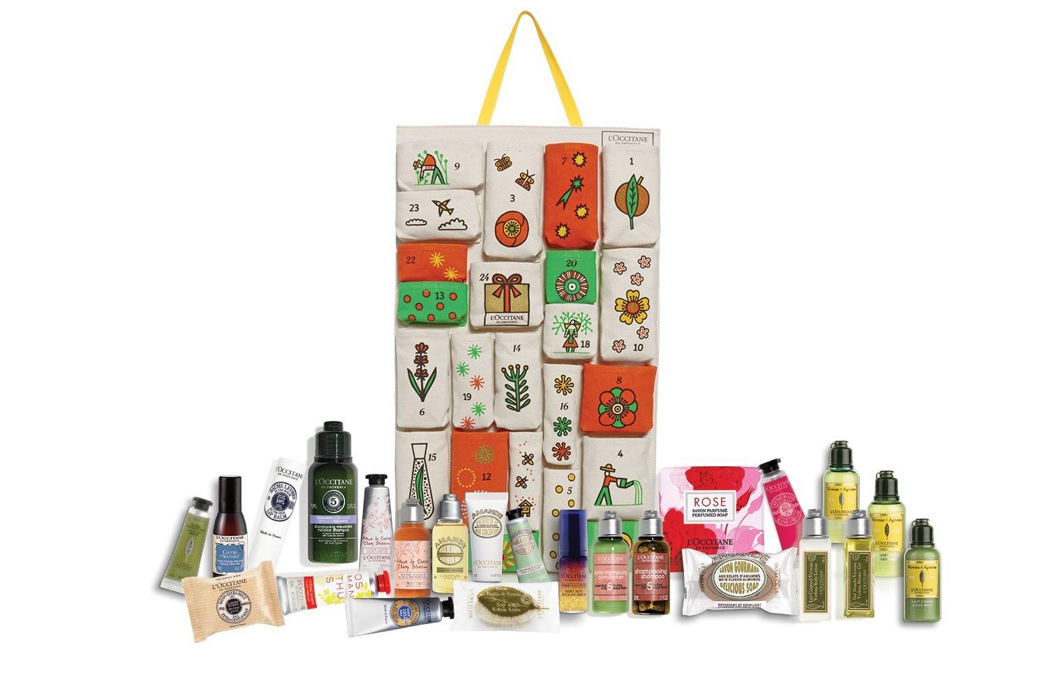 聖誕倒數月曆2022|L'OCCITANE 聖誕倒數環保日曆 $790 (價值$1,150)
