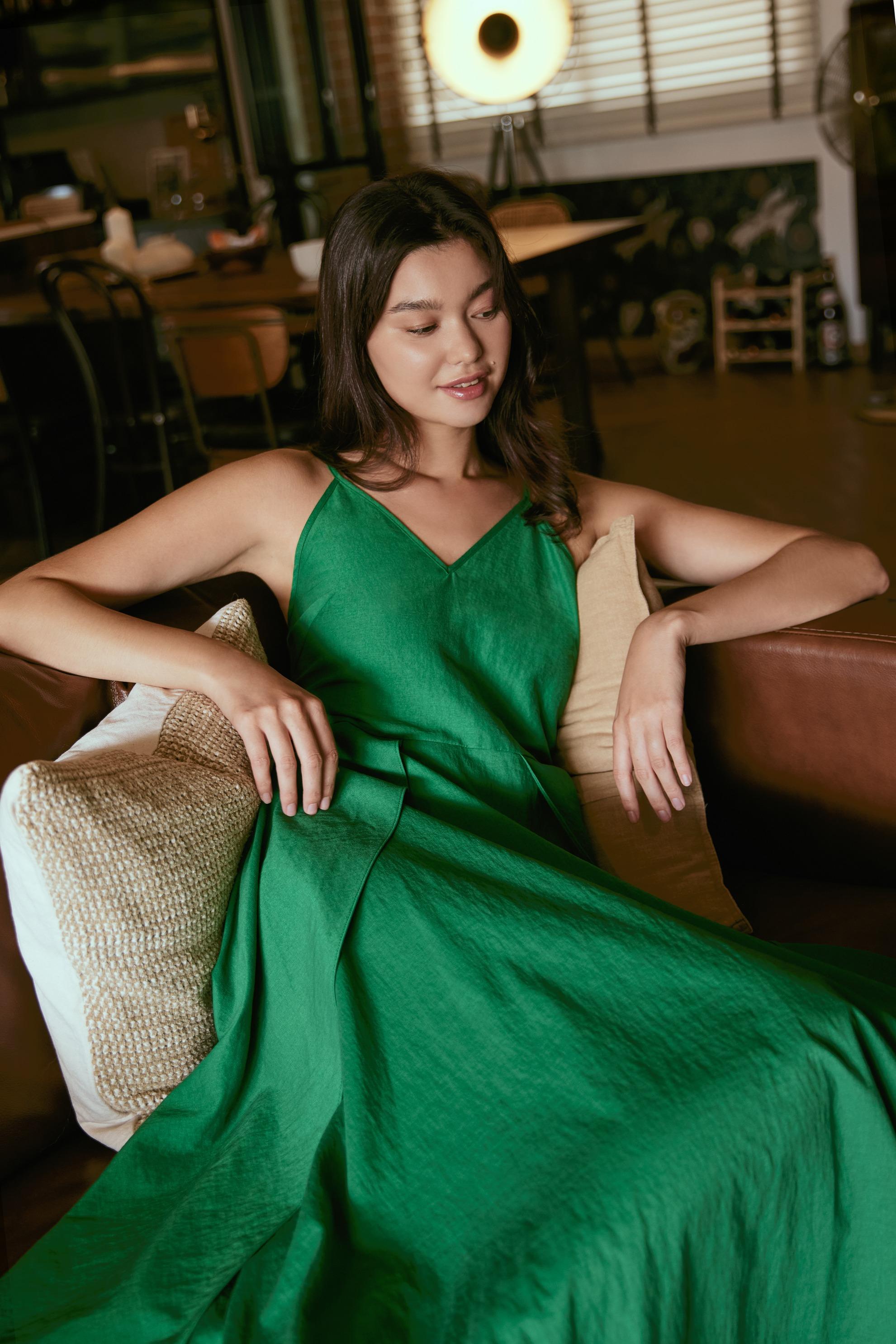 Viviana Fit & Flare Midaxi Dress $399