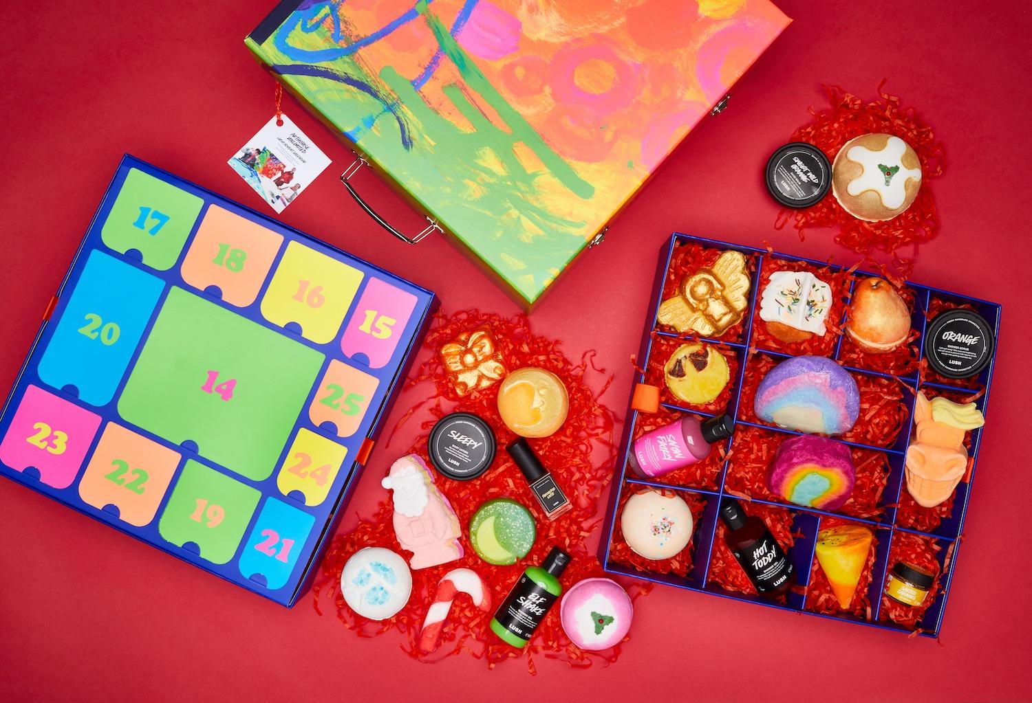 聖誕倒數月曆2022|LUSH 聖誕月曆禮盒 $2,950