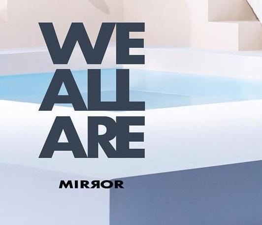 最新團歌《We All Are》的MIRROR logo跟以往不同,花姐表示:「代表這首歌,我們看到一塊境,看到自己,更了解自己。」